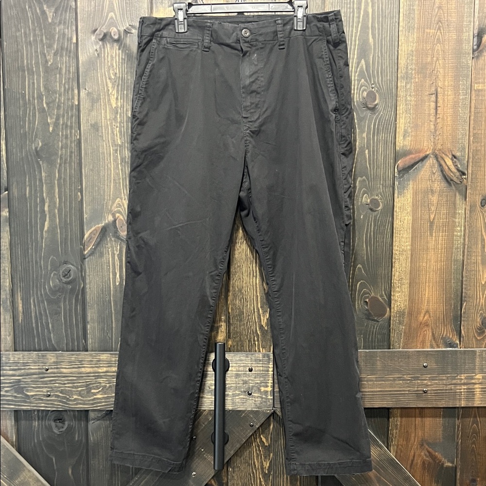 American Eagle Black 90s Baggy Jeans 36 x 32 Straight Streetwear Grunge Casual